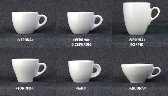 Taza de café doble espresso Verona ANCAP – Servicio y Refacciones