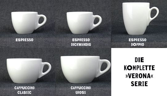 Taza de café doble espresso Verona ANCAP – Servicio y Refacciones